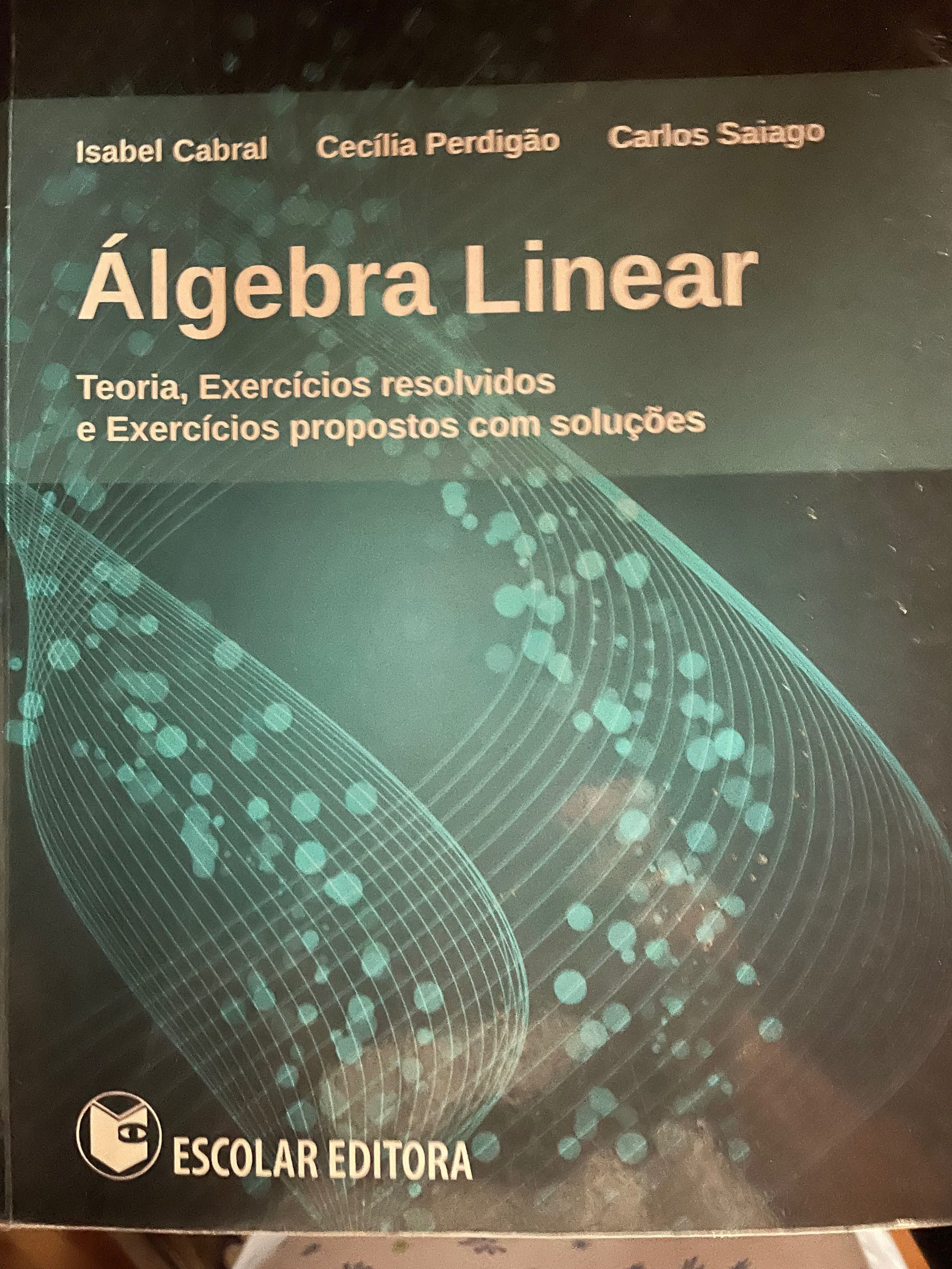 Álgebra Linear, da Escolar Editora