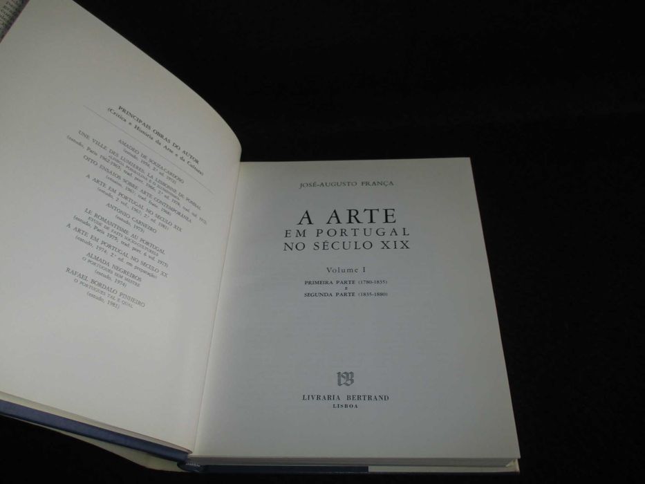 Livros A Arte em Portugal no Século XIX José-Augusto França