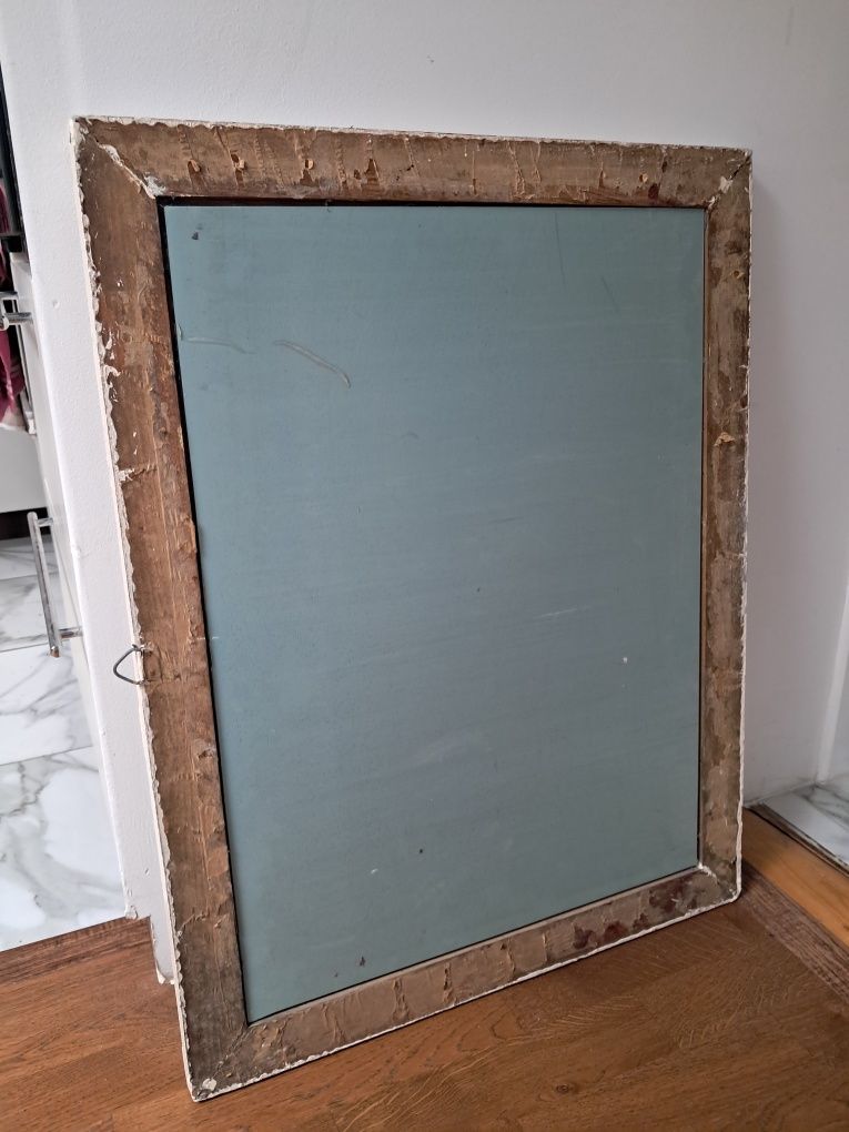 Lustro kolor biało kremowy  wymiary 75,5 cm x 58,5 cm