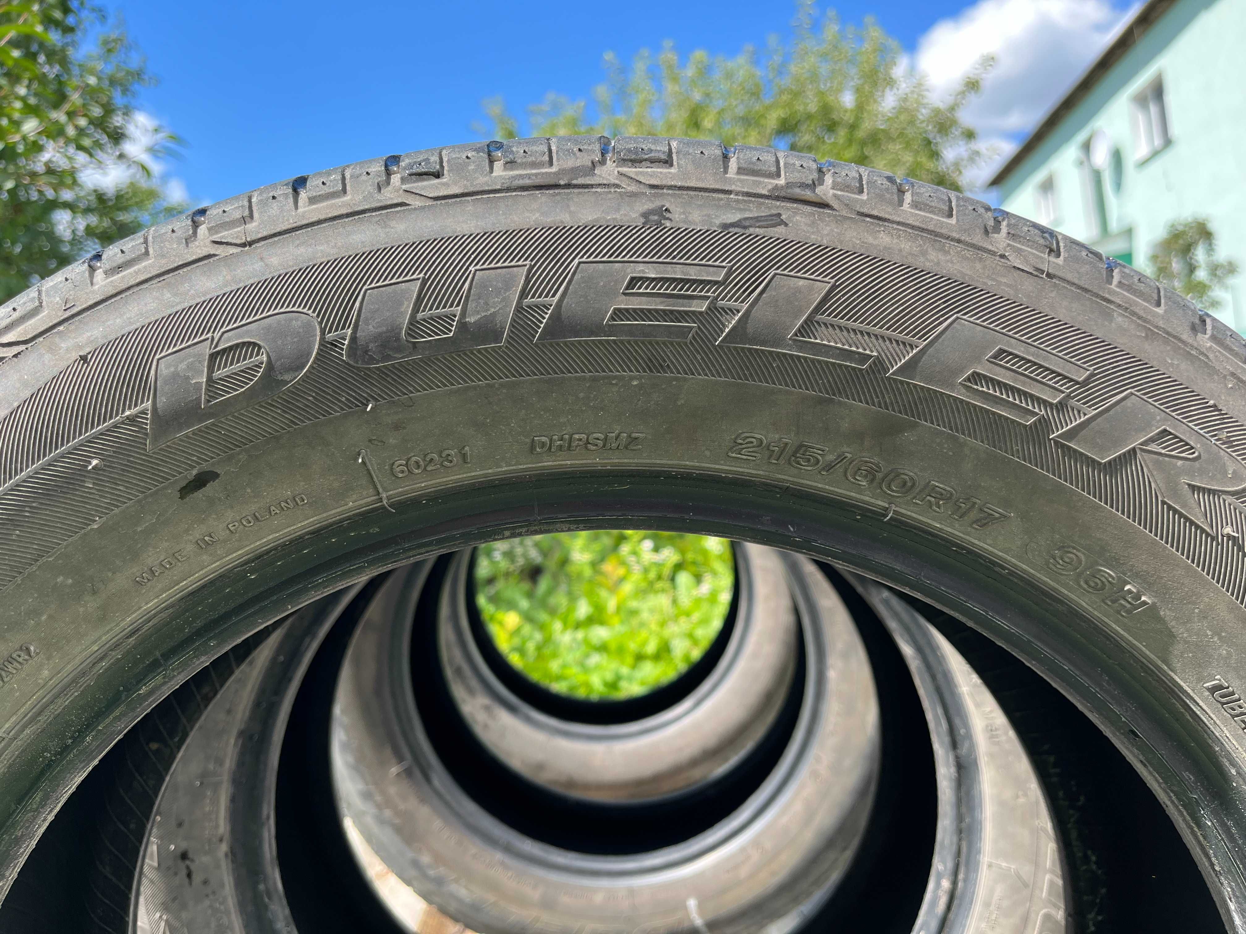 Шини літо Bridgestone Dueler H/P 215/60 R17 б/у