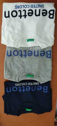 T-shirts Benetton novas