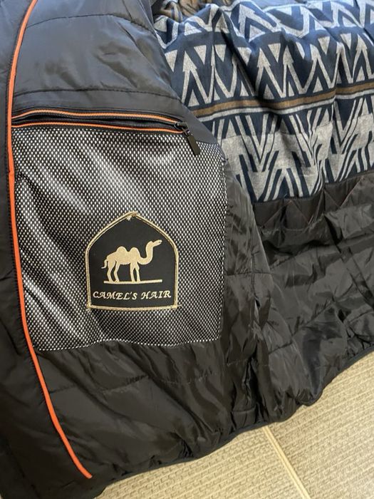 Куртка чоловіча зимова на верблюжій шерсті