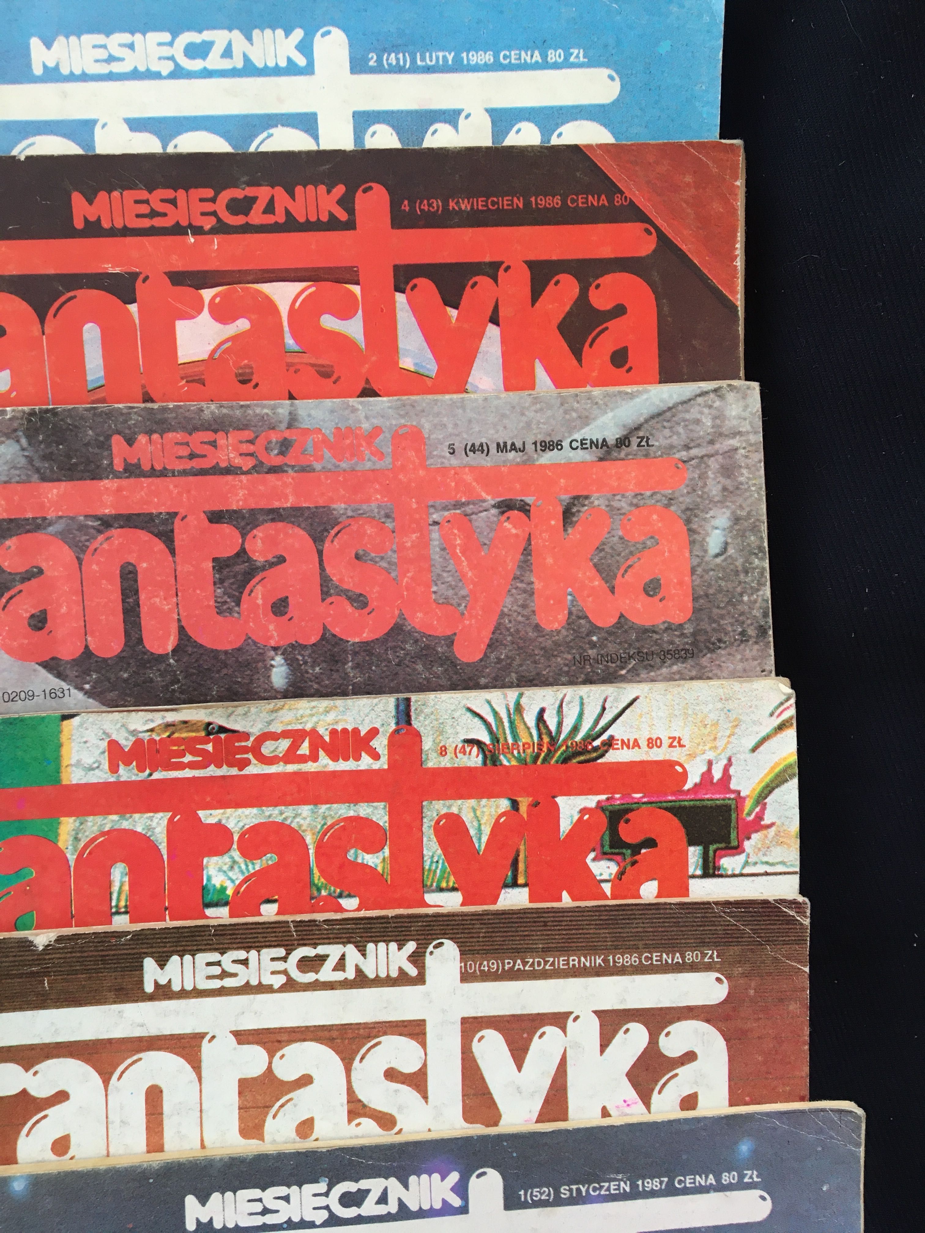 Fantastyka, miesięcznik, 9 nr, 1986-87 r