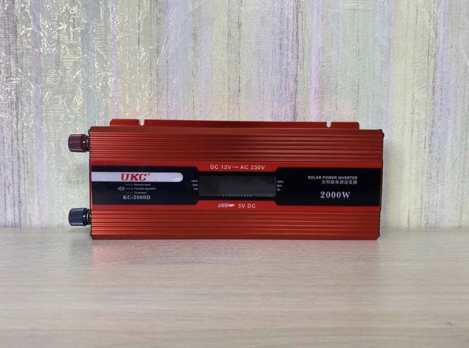 Инвертор преобразователь 500, 1000, 2000w 12/220V