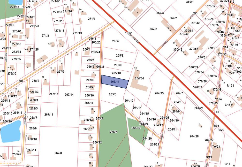 Działka pod zabudowę mieszkaniowo-usługową, Białystok Dojlidy Górne