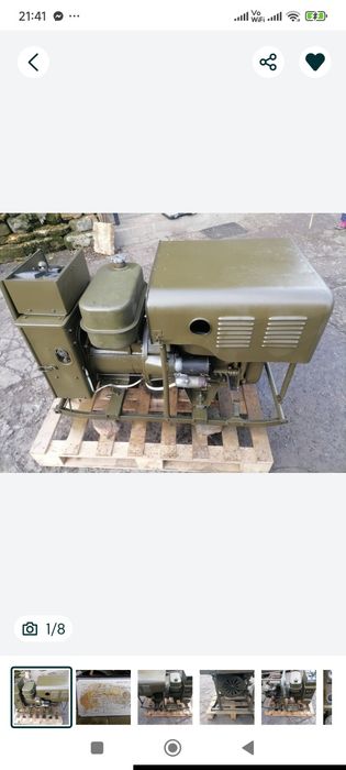 Продається електростанція НОВА  СССР  4 КВТ