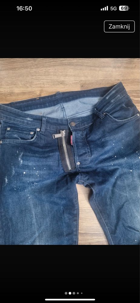 Spodnie meskie firmy Dsquared2