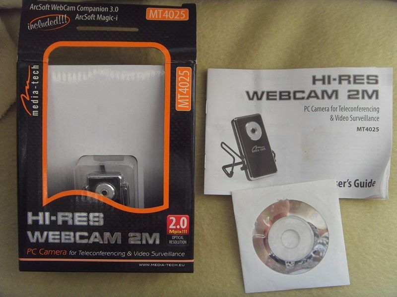 Media-tech hi-res webcam 2m вэб веб камера