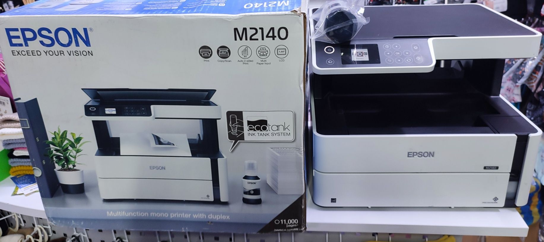 Принтер чорно-білий епсон м2140 Epson m2140 МФУ