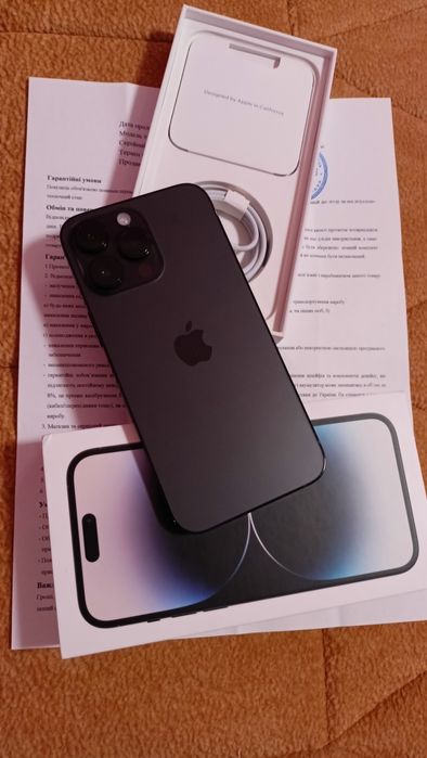 iPhone 14 pro max 256GB Black