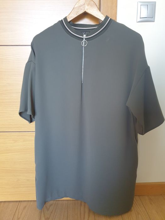 Vestido Zara verde M