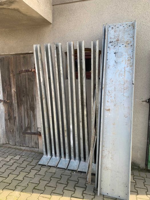 Regał wspornikowy magazynowy ocynk H=6m ramie 2m Cantipro