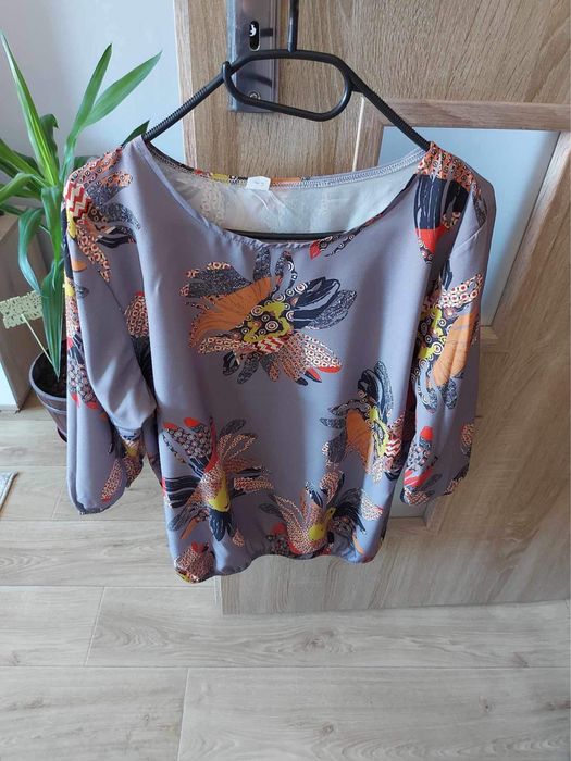 Bluzka z 3/4 rękawa, rozm. M/L