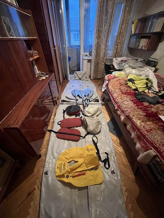 Байдарка САЛЮТ (надувна з алюмінієвим каркасом)