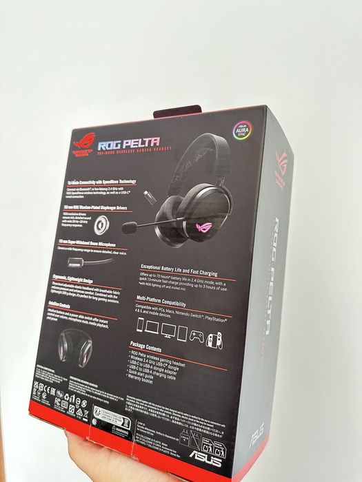 ASUS ROG Pelta Wireless (Tri-Mode) - Игровая гарнитура