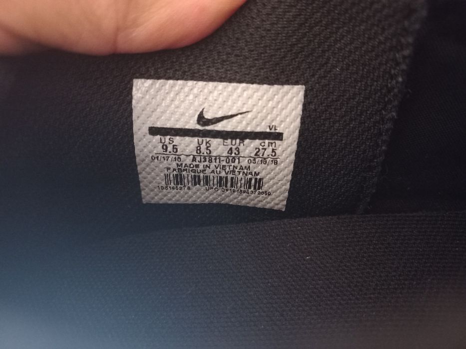 Сороконожки Nike Eur43