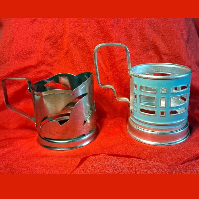 Подстаканники СССР. 2 шт.