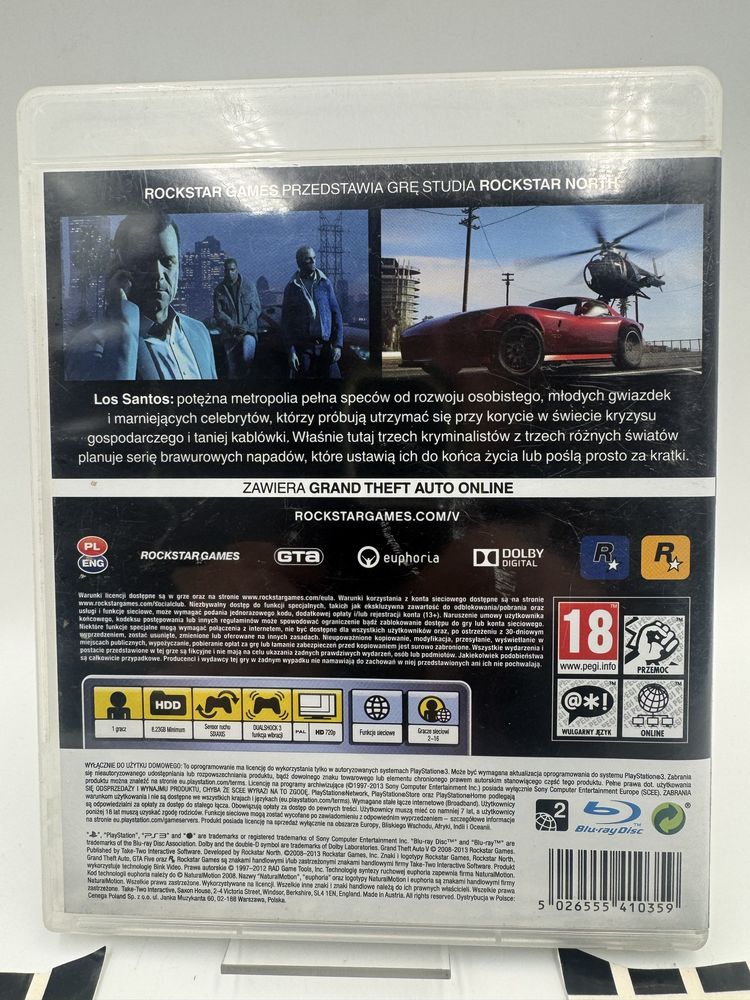 GTA 5 Ps3 Gwarancja