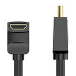 Kabel Hdmi Vention Aarbh 2M 4K 60Hz Kątowy 90° Do Tv Konsoli
