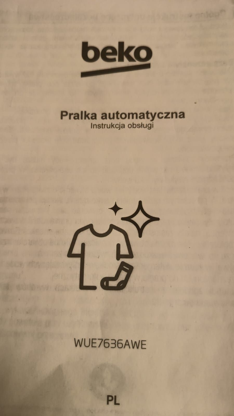 Pralka Beko wue7636awe