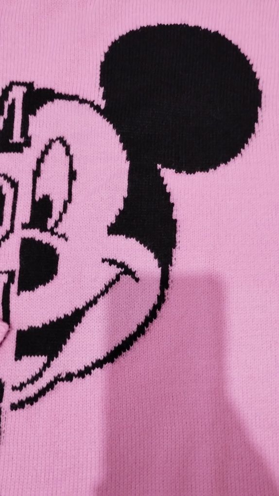 Żakardowy sweter H&M nowy Mickey Mouse