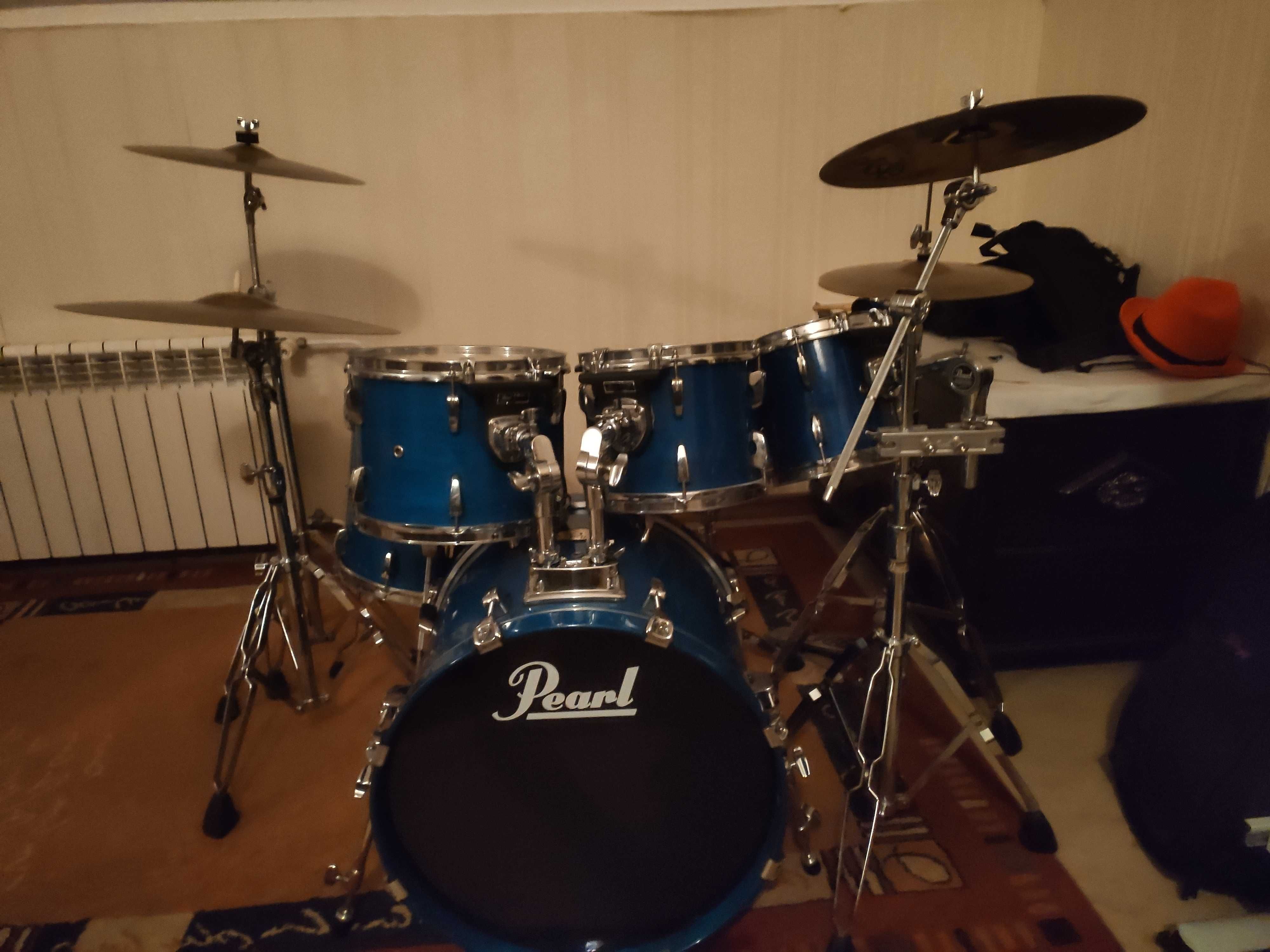 Bateria Pearl ELX - sem pratos