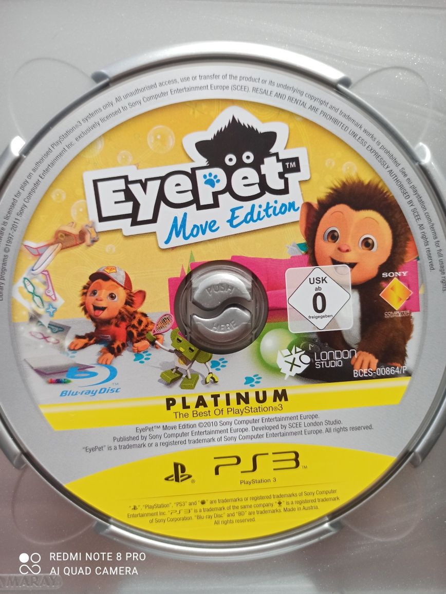 Gra na PlayStation 3 MOVE EyePet Move Edition DUBBING PL