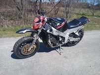 Jedyny taki cross 145km fzr 1000 street