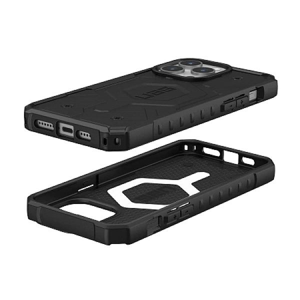 Etui Uag Pathfinder MagSafe do iPhone 15 Pro Max - czarne