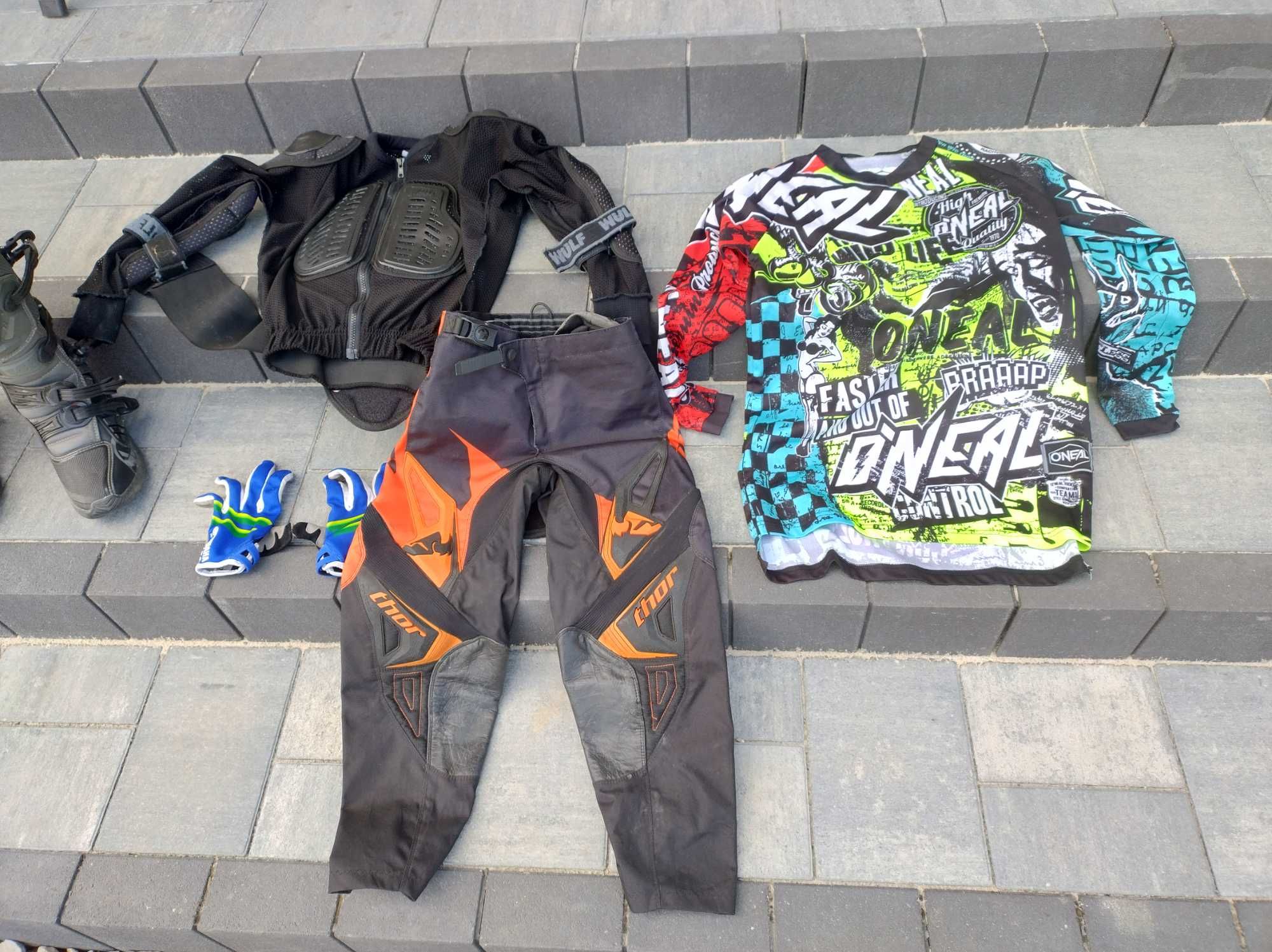 Strój cross dla dziecka młodzież 85 SX Cr yz