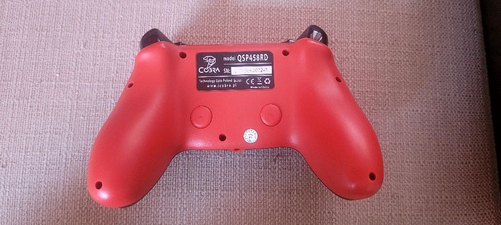 Kontroler PS4 COBRA podświetlane przyciski, sprawny