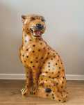 Duża figura tygrysa 60 cm Włochy lata 70
