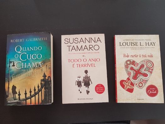 Lote 3 livros diversos autores