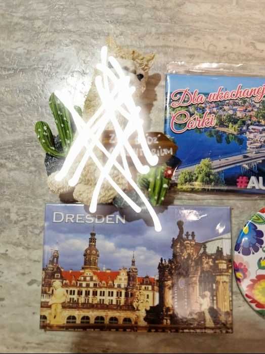 4 magnesy na lodowke dresden Augustów łódź