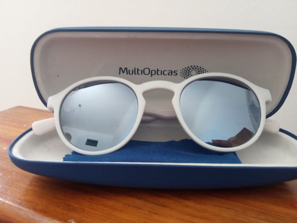 Óculos de sol D by D brancos novos