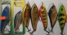 P. Salmo Slider 10 i Fatso 10, Buster Jerk, Westin Swim, Bonito