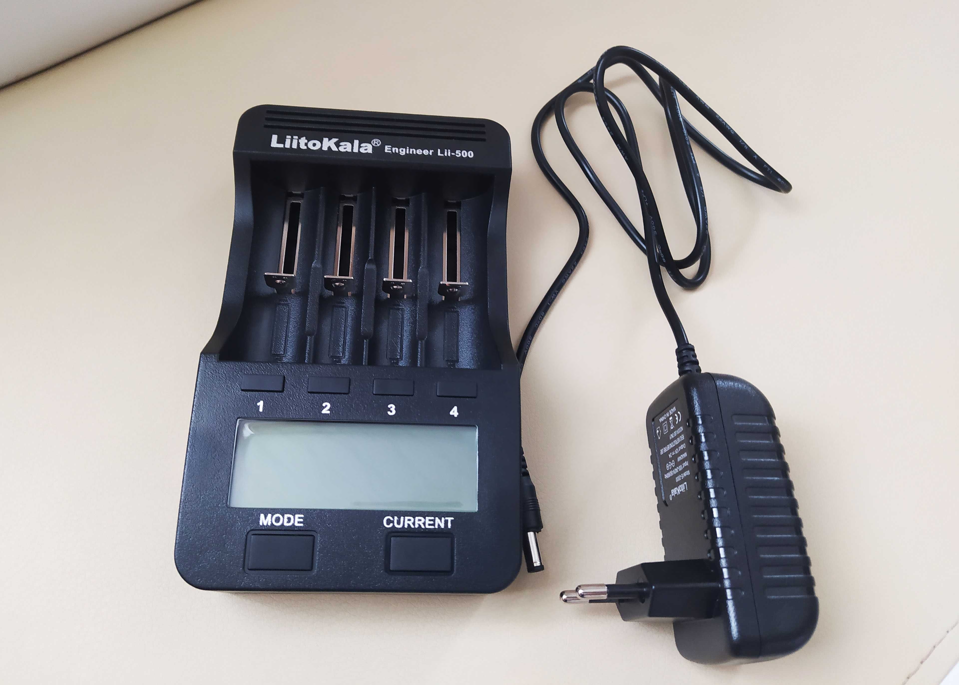 LiitoKala Lii-500 зарядное устройство с блоком питания! Оригинал!