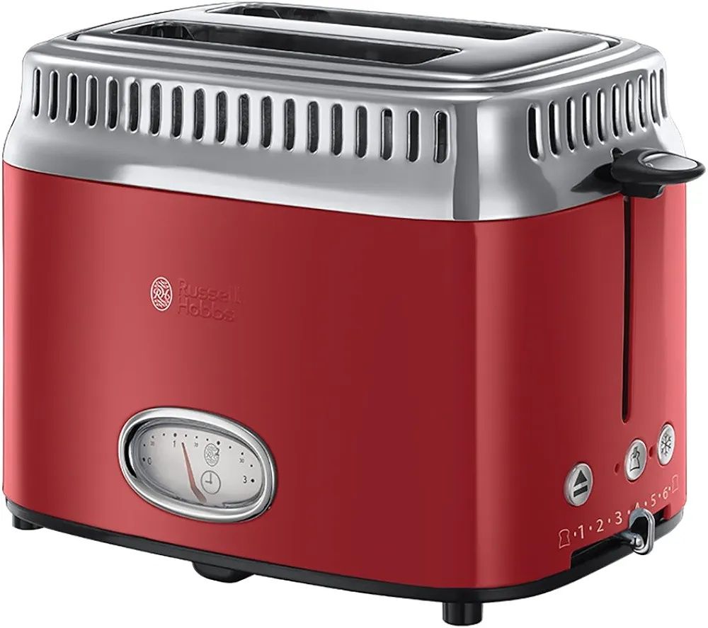 Toster Russell Hobbs czerwony 1300 W