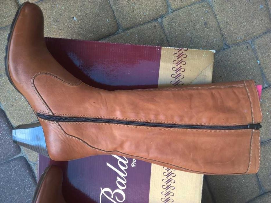 NOWE Buty-Kozaki OFICERKI Damskie37 Natural skóra100% MIÓD I-Klasa Gw6