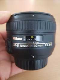Lente Nikon 50mm 1.4 G só MANUAL