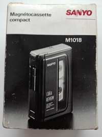 Винтажный аудио плеер рекордер SANYO M1018 В упаковке как новый Japan