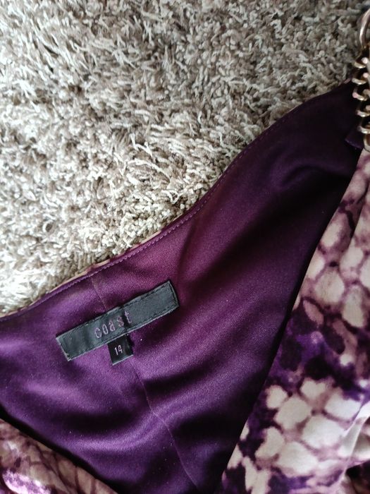 Sukienka na jesień z marszczeniem Coast XL do pracy na randkę na codzi