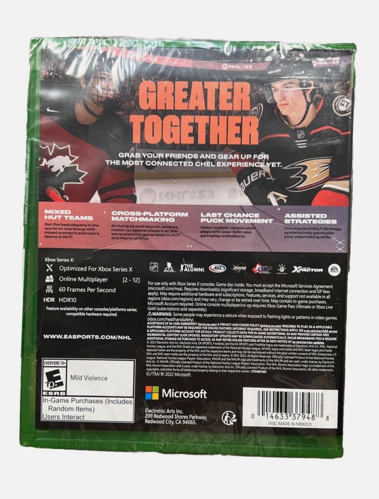 Акція! Гра NHL 23 Xbox Series X