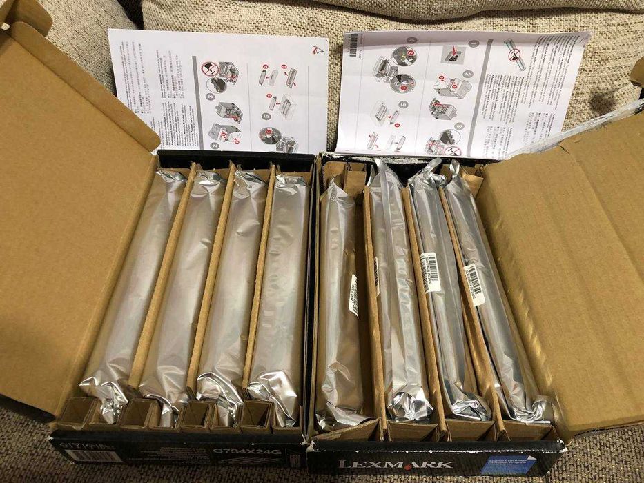 Комплект картриджів Lexmark C734/C736/X734/X736/X738 4 шт