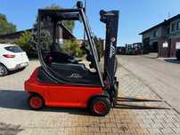 wózek widłowy elektryczny LINDE E20P 3.10m wolny skok przesuw 2000kg