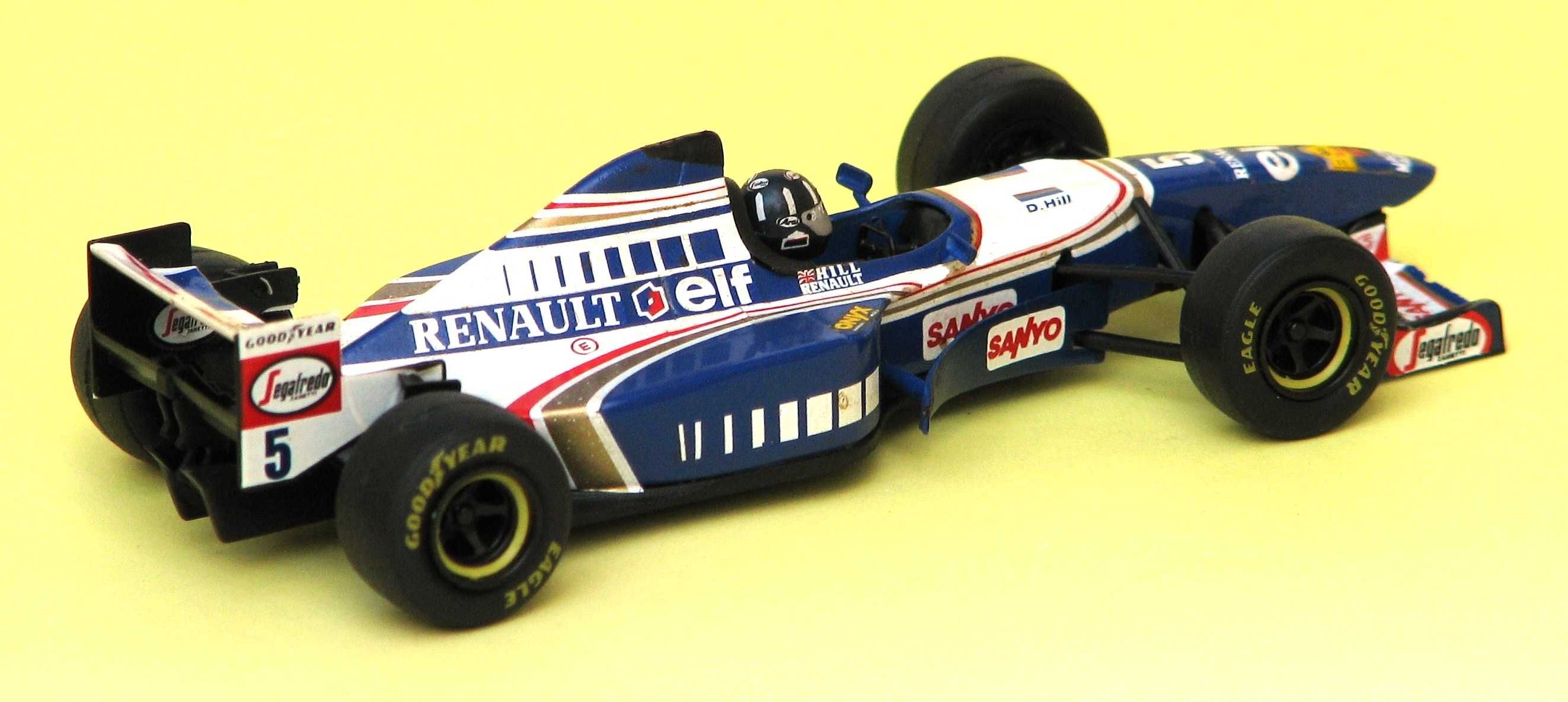 Miniatura Williams Renault FW17 Hill GP Portugal 1/43 Onyx c/ caixa