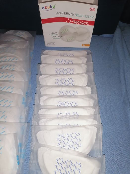 Wkładki laktacyjne akuku i Babyono 43 szt.