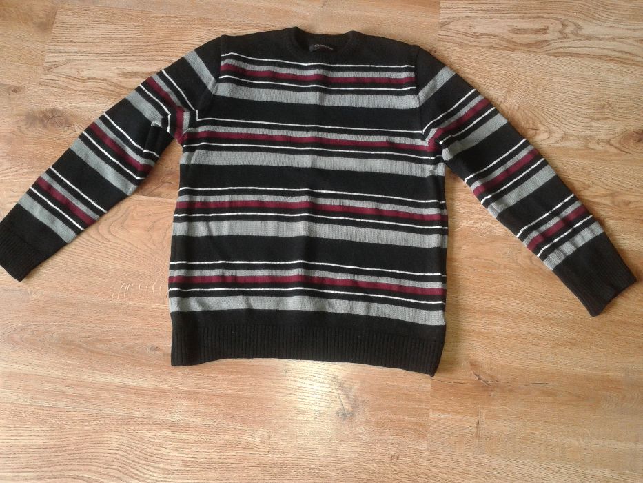 Męski sweter pasy OXIDE r. M-L