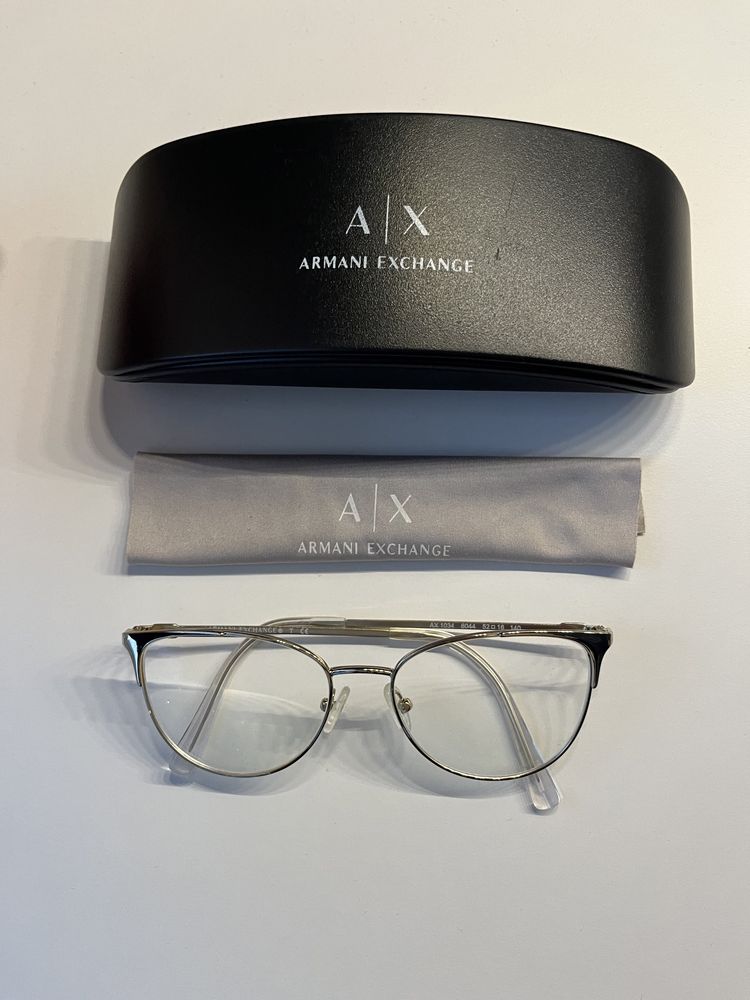 Okulary oprawki Armani Exchange AX złote 1034