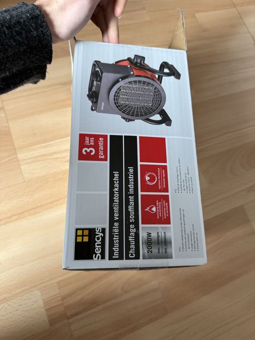 Farelka i wentylator 2000W